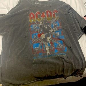 ac/dc graphic tee from urban outfitters